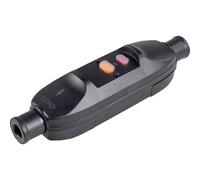as - Schwabe Interrupteur intermédiaire de sécurité des personnes Schwabe 30 mA - interrupteur de sécurité des personnes 230 V / 16 A adapté à une utilisation en extérieur - IP55 I 45223