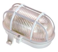 As-Schwabe Lampe ovale IP44 d'extérieur pour ampoules E 27 non fournies 60 W 230 V blanc