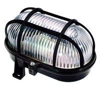 As-Schwabe Lampe ovale IP44 d'extérieur pour ampoules E 27 non fournies 60 W 230 V noir