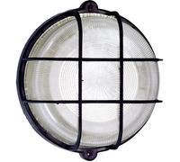 AS Schwabe Luminaire pour pièces humides LED E27 100 W noir noir