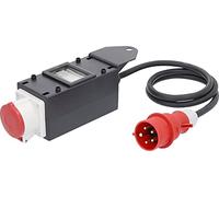 as-Schwabe MIXO Adaptateur FI fiche CEE 400V 16A sur prise CEE 400V 16A IP44