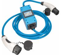 as-Schwabe MODE 3 avec câble de recharge MIXO pour voitures électriques, de type 2 à type 2, bleu, 400 V, 16 A, 11,0 kW, 5,0 m