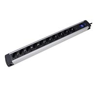 AS Schwabe Multiprise ALUX – 10 prises, câble 1,5 m