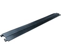 as-Schwabe Pont de câble en caoutchouc plein 1 canal droit, charge max. 10t Protection de câble
