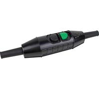 as - Schwabe PRCD-K 45400 Interrupteur intermédiaire de protection des personnes, temps de déclenchement inférieur à 30 ms, conforme à la norme DGUV-I 203-032, pour montage par câble, avec indicateur