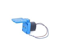 as - Schwabe Prise encastrable - Prise encastrable avec 2 Ports USB (1 x USB-A + 1 x USB-C) - 5 V/2,1 A - pour Une Utilisation en extérieur et en intérieur - avec Couvercle - Adaptateur de Camping -