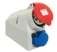as Schwabe Prise murale CEE 32 A 400 V - 60438