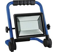 as - Schwabe Projecteur LED à puce portable - Projecteur de bricolage 100 W avec support pliable - Lampe de travail LED Spot - Lampe LED mobile pour l'éclairage extérieur et intérieur - IP65 I 46342