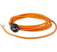 as - Schwabe Pur Câble de raccordement de Chantier 10 m - Câble Robuste 230 V, 16 A avec Gaine extérieure en polyuréthane H07BQ-F 3G1,5 - Fiche de Contact de Protection, extrémité 30 mm dénudée