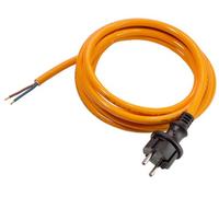 as - Schwabe PUR Cordon d'Alimentation pour Chantier de 3 m Câble Robuste 230V, 16A, Gaine Extérieure en Polyuréthane H07BQF 2x1,5 IP44 Fabriqué en EU I 70914