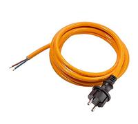 as - Schwabe PUR Cordon d'Alimentation pour Chantier de 5 m Câble Robuste 230V, 16A avec Gaine Extérieure en Polyuréthane H07BQF 2 x 1,0 IP44 Fabriqué en EU I 70913