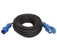 as - Schwabe Rallonge CEE 10 m H07RN-F 3G6, Noir, 63281