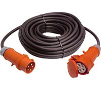 AS Schwabe Rallonge d'alimentation 61027 32 A 10 m H07RN-F 5G 4 mm² Noir