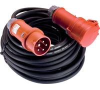 as-Schwabe Rallonge courant fort 10,0 m noir