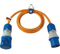 AS Schwabe 62430 Rallonge électrique 16 A Orange 1.5 m (62430)