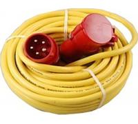AS - SCHWABE Rallonge électrique [ CEE mâle - CEE femelle] 16 A jaune 25 m as - Schwabe 6071