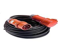 AS Schwabe Rallonge CEE 61031 H07RN-F 5G 6 mm² 32 A 10 m Noir
