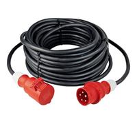 AS Schwabe Rallonge CEE 61031 H07RN-F 5G 6 mm² 32 A 10 m Noir