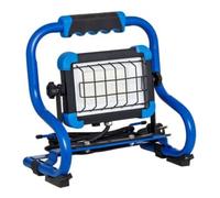 as - Projecteur de chantier LED Schwabe Slimline Pro 20 W, 2 600 lumens - avec puce OSRAM - orientable en continu à 360° - durée de vie de 50 000 h - boîtier IP65 - indice de protection