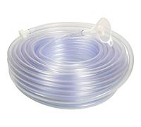 as - Schwabe Tuyau de Niveau à Eau de 20 m PVC Transparent, 8 x 1,5 mm Dispositif pour Mise à Niveau de Plusieurs Repères avec Entonnoir et Deux Bouchons | 12711