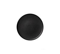 ASA 19160190 Coppa Assiette en porcelaine, Noir, Ø26,5cm