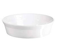 ASA 52012017 Plat à gratin en Porcelaine 20 x 20 x 5 cm, Blanc