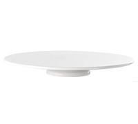 ASA - 5799147 - Grand support en céramique pour gâteaux - 35 x 35 x 3 cm , Blanc