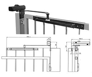 Asa Abloy DC650G Ferme-porte 1250 mm
