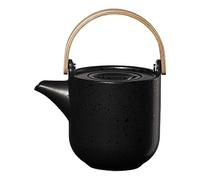 Théière ASA avec poignée en bois Coppa Kuro Noir Petite 600 ml