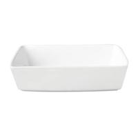 ASA Grand Plat à gratin en céramique Blanc 28 x 19 x 6,5 cm