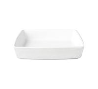 ASA Grand Plat à gratin en céramique Blanc 28 x 19 x 6,5 cm