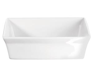 ASA Gratinform, carrée, 250°C, 18 x 18 cm, hauteur 5 cm, 0,7 litre, en porcelaine, référence 52031017 ! L'ensemble avantageux comprend 4 de cet article, ainsi qu'un cadeau et un don