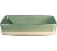 ASA, plat à gratin rectangulaire, grande taille, couleur sauge – 36 x 26 cm