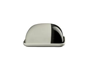 ASA SELECTION Beurrier grand JOY 15x12x7cm Black Currant Smoothie gris