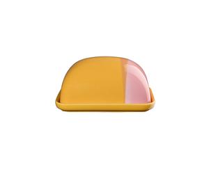 ASA SELECTION Beurrier grand JOY 15x12x7cm Smoothie Fruit de la Passion jaune