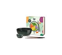 ASA SELECTION Bol à céréales 3 pièces POKE BOWL Ocean Vert foncé vert foncé