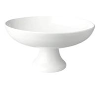 ASA Selection Grande Coupe sur Pied Coupe à Dessert Coupe décorative Faïence Blanche Ø14cm