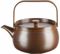 ASA Selection japandi Théière avec poignée en bois, brown 22,7 x 18,3 cm, H. 20 cm, 1,5 l. brun Porcelaine 23370238