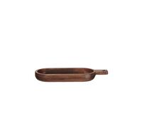 ASA SELECTION Plat ovale plate Wood 33,4x13cm (Acacia massif) marron