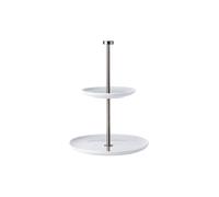 ASA SELECTION Présentoir plat à 2 niveaux Grande H25cm blanc