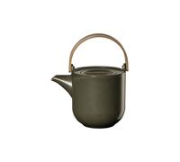 ASA SELECTION Théière avec poignée en bois Coppa 1l (Nori) vert foncé