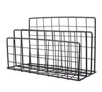 Asarly Porte-revues Organisateur de Fichiers en Métal à 3 Grilles 9,1 | Fer galvanisé, Trois Grilles, Bureau, Bureau, Maison, Trieur de Lettres, Livres, Journaux, Tables D'intérieur