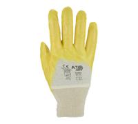 Asatex ASATEX Gants, nitrile, taille 9, jaune Quantité:12