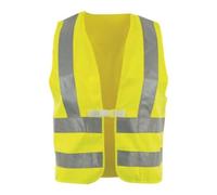WW RIO - Gilet haute visibilité RIO jaune, avec bandes réfléchissantes au