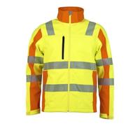 Asatex ASATEX Veste de signalisation Softshell Prevent, jaune, T. 2XL Quantité:1