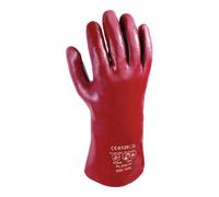 Asatex Gant protection chimique Pirat T. 10,5 rouge marron EN 388, EN 374 cat. III AT Quantité:12