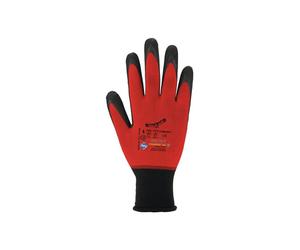 Asatex Gant tricoté fin Condor-T EN 388 Cat. II Gr. 9 avec micro-mousse de nitrile 12 pces