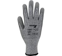 Asatex Gants de protection contre les coupures T. 10 gris HDPE avec polyuréthane EN 388 Quantité:10