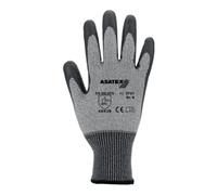 Asatex Gants de protection contre les coupures T. 10 gris HDPE/nylon/ élasth./fibre ver Quantité:10