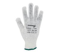 Asatex Gants T. 9/10 blanc/bleu PES/CO EN 388 cat. II AT Quantité:12